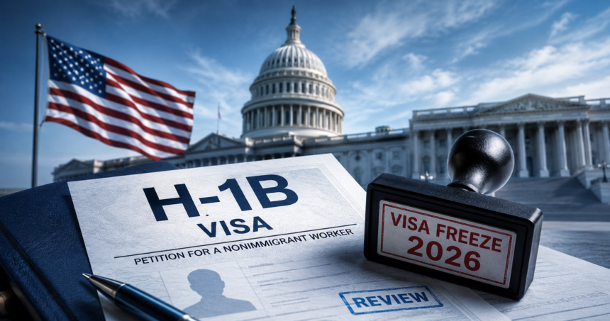 End H-1B Visa Abuse Act 2026 - Proposed 3-Year Freeze on H-1B Visas