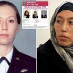 High-Level Defection: This composite from image_19.png shows Monica Elfriede Witt, a former U.S. Air Force intelligence specialist who defected to Iran in 2013. In 2019, the Department of Justice unsealed an indictment charging Witt with delivering national defense information to representatives of the Iranian government. Witt, who remains on the FBI's Most Wanted list, is alleged to have provided classified details about U.S. intelligence personnel and operations, enabling Iranian cyber actors to target her former colleagues. Photos: Federal Bureau of Investigation (FBI)