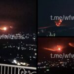 Tensions Flaring: A series of powerful late-night explosions rocked eastern Lebanon near the Syrian border on Friday, May 22, 2026, as Israeli warplanes launched five targeted airstrikes against the outskirts of the Bekaa Valley. According to Lebanon’s state-run National News Agency (NNA), the midnight raids focused on the mountainous Nabi Sreij area on the periphery of the town of Brital. The precision strikes mark a significant escalation in regional friction, as Brital had been completely spared from hostile operations since a bilateral ceasefire went into effect on April 17. The renewed air campaign follows a highly volatile 24-hour window that saw overlapping Israeli bombardments claim the lives of at least ten people across southern Lebanon. Graphic: NNA / Local Activist Networks / t.me/wfwitness