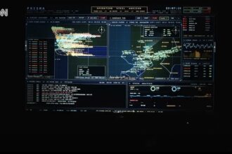 The PRISMA interface logs 157 automated strikes, fleet tracking statuses, and real-time navigation paths for asymmetric long-range drone fleets under the "Air Raven" and "Kamikaze Fox" programs. Source: CNN Investigative / World Monitor Core
