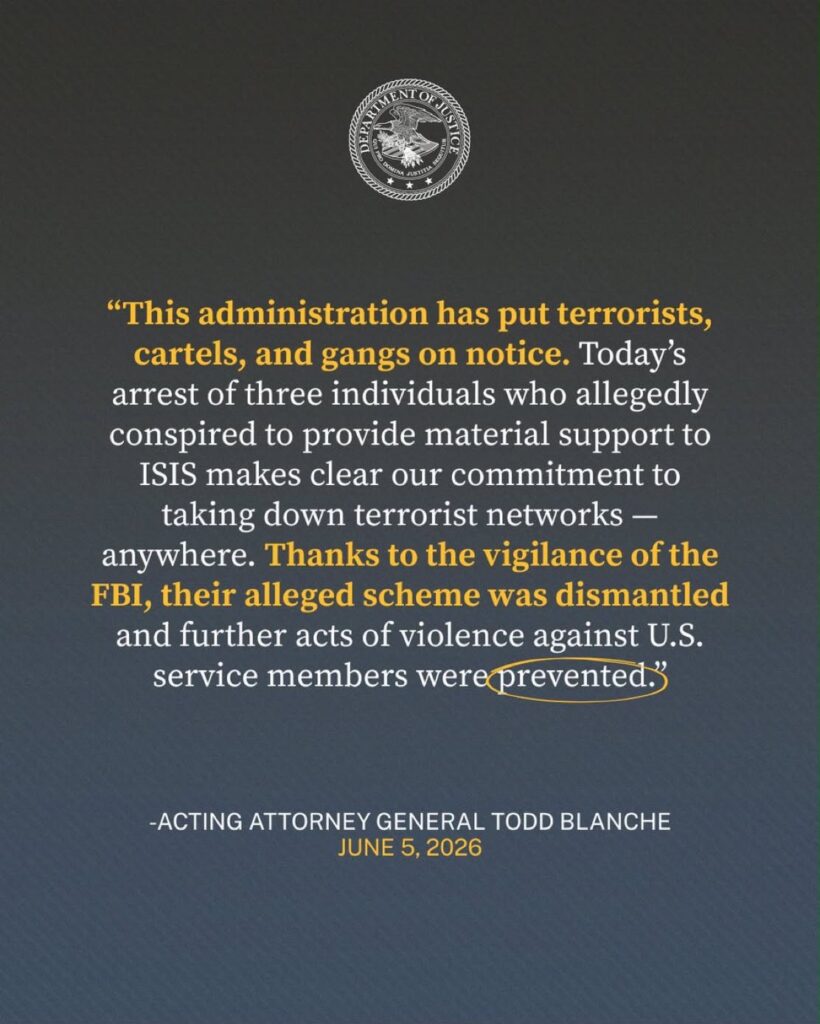 Three U.S. Citizens Arrested in Plot to Fund ISIS Weapons with Cryptocurrency 1 img 8057
