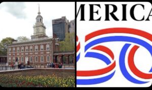 History: America Prepares for the 250th Anniversary Semiquincentennial** The official branding and commemorative design elements for America's 250th anniversary, marking the historic milestone of the United States Semiquincentennial from 1776 to 2026. Source: America250 Commission / National Archives