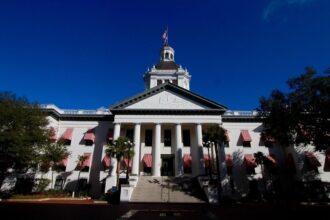 The Florida Legislature has approved a major property tax relief measure for the November ballot that would significantly increase the state's homestead exemption. Featured in image_6.png is the historic Florida State Capitol building in Tallahassee, where lawmakers finalized the legislation. Source: Florida Senate / Florida Division of Elections