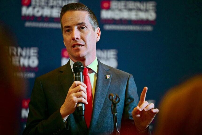Senator Bernie Moreno has introduced a bill aimed at ending automatic birthright citizenship for children of undocumented immigrants. The new legislative push revives arguments from a similar 1993 bill originally sponsored by former Democratic Senator Harry Reid. Source: U.S. Senate Press Gallery / Legislative Records