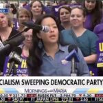 Wisconsin State Representative Francesca Hong speaking at a UW Health nurses' union rally in Madison, Wisconsin. Source: Fox Business